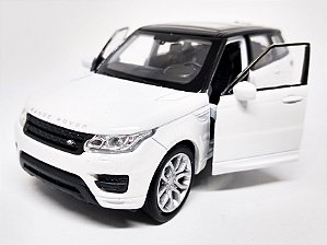 Nova Range Rover Sport Branca - Escala 1/38 -12 CM