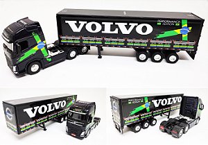 VOLVO FH500 + CARRETA  BRASIL - ESCALA 1/64 (25 CM)