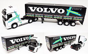 VOLVO FH500 + CARRETA  PERFORMANCE AZUL CLARO - ESCALA 1/64 (25 CM)