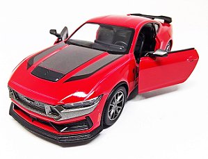 Ford Mustang Dark Horse 2024 Vermelho - Escala 1/38 - 12 CM