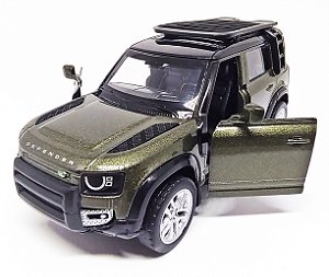 Land Rover Defender 110 Verde  - Escala 1/43 11 CM