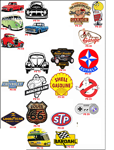 Placas Decorativas Vintage Especiais em MDF