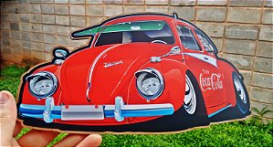 Placa Decorativa Volkswagen Fusca