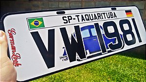 Placa Decorativa Personalizada - Para Carros