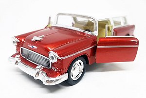 Chevrolet Chevy Nomad 1955 Vinho - Escala 1/40 12 CM