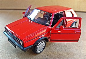 Volkswagen Golf GTI Vermelho - Escala 1/32 12 CM