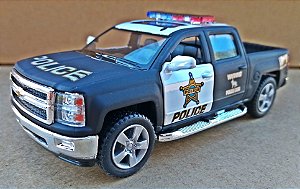 Chevrolet Silverado Police - Escala 1/46 13 CM