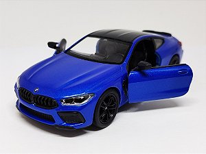 BMW M4 Coupé Azul - Escala 1/36 - 12 CM