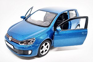 Volkswagen Golf GTI Azul - Escala 1/32 12 CM