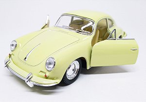 Porsche 356 B Carrera Creme - ESCALA 1/38- 12 CM