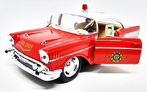 Chevrolet Bel Air  1957 Bombeiro - Escala 1/38 - 12 CM