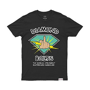 Camiseta Diamond Bolts Black
