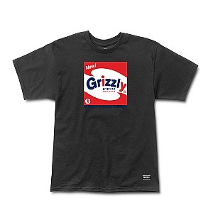 Camiseta Grizzly Wash up Black