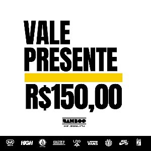 Voucher Vale Presente Bamboo R$150