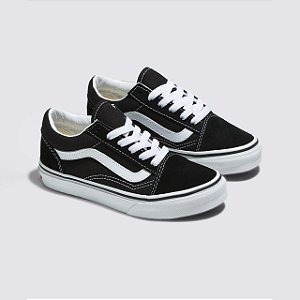 Tênis Vans Old Skool Infantil Black White