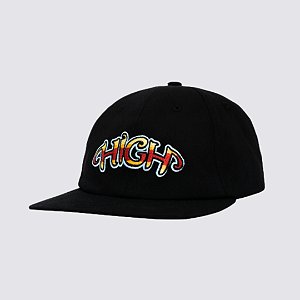 Boné 6 panel High company Angels Black