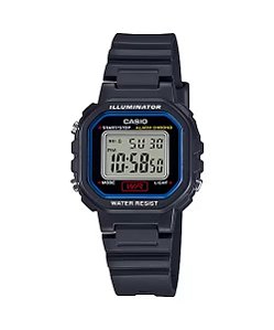 Relógio Casio Mini iluminator Digital Preto/Azul 16g