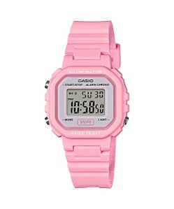 Relógio Casio Mini iluminator Digital Rosa 16g