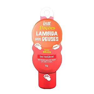 GEL PARA ORAL LAMBIDA DOS DEUSES WHISKY 15G INTT