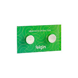 BATERIA ALCALINA LR44 1,5V 2 UNIDADES ELGIN
