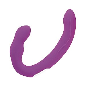 VIBRADOR DUPLO PENETRÁVEL DE CASAL STRAPLESS