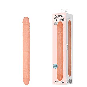 PRÓTESE REALÍSTICO 36 CM DUPLO DOUBLE DONES - BAILE