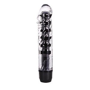 VIBRADOR PERSONAL PRETO COM VIBRAÇÃO MULTIVELOCIDADE