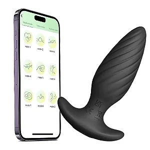 PLUG ANAL COM CONTROLE VIA APP 10,3 CM - AP-120