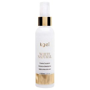 LUBRIFICANTE WHITE NATURAL DESLIZANTE 100ML DA KGEL