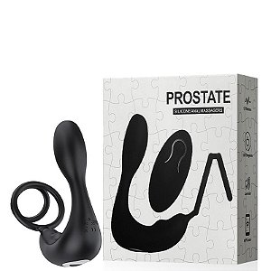 ANEL PENIANO COM ESTIMULADOR DE PRÓSTATA RECARREGÁVEL VIBRATÓRIO – CR-021