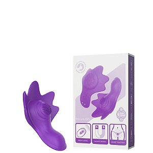 VIBRADOR DE CALCINHA COM IMÃ POR APLICATIVO SUNFLOWER – EC-028