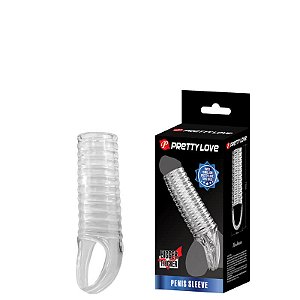 MEIA CAPA PENIANA COM ALÇA PARA O ESCROTO PENIS SLEEVE