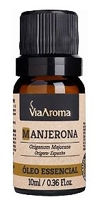 Óleo Essencial Manjerona 100% Puro 10ml - Via Aroma