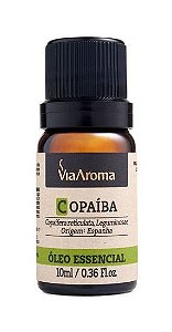 Óleo Essencial Copaíba 100% Puro 10ml - Via Aroma