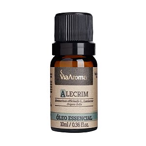 Óleo Essencial Alecrim 100% Puro 10ml - Via Aroma