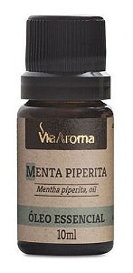 Óleo Essencial Menta Piperita 100% Puro 10ml - Via Aroma