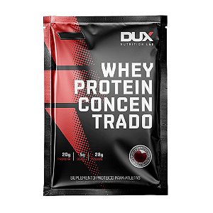 Whey Protein Concentrado Baunilha - Dux - Sachê 28g