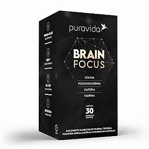 Brain Focus - Pura Vida - 30 capsulas