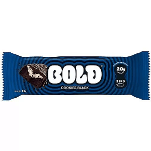 Bold Bar 20g de Proteina - Cookies Black - Unidade 60g