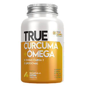 Curcuma + Omega Lipossomal - 120 Capsulas