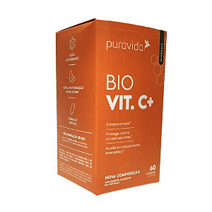 Bio Vit C+ - Pura Vida - 60 capsulas