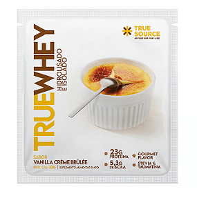 True Whey Protein Crème Brûlée Sachê 32g True Source