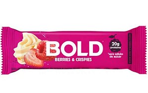 Bold Bar 20g de Proteína - Berries & Crispes - Unidade 60g