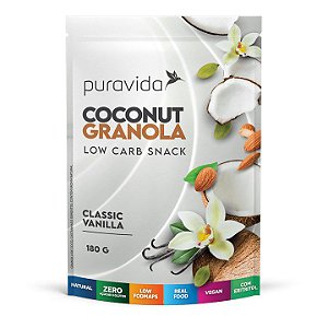 Granola CocoNut Vanilla - Pura Vida - 180g