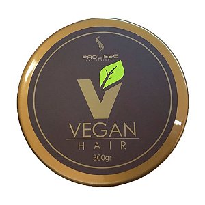 MÁSCARA RECONSTRUÇÃO E NUTRIÇÃO VEGAN HAIR - BIOTINA E ÓLEO DE COCO - 300G