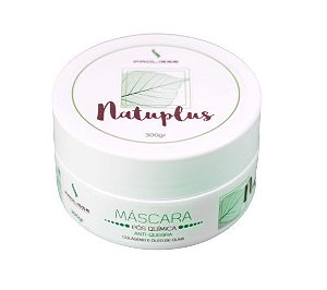 MÁSCARA PÓS QUÍMICA REPARADORA NATUPLUSS - ÓLEO DE OLIVA E COLÁGENO - 300G