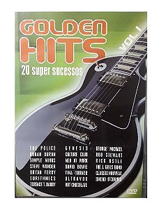 Dvd Vários - Golden Hits 20 grandes sucessos Vol. 1