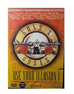 Dvd Guns N´ Roses - Use Your Illusion (world tour - live in Tokio)