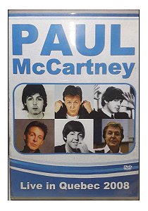 Dvd Paul McCartney Live In Quebec 2008