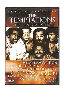 Dvd The Temptations - Live in Concert